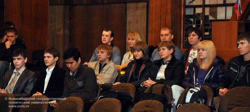 30.09.10 30 сентября состоится вручение стипендий Ассоциации выпускников НГТУ–НЭТИ, фотография: В. Кравченко