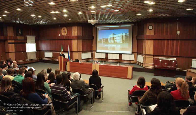 12 марта в НГТУ состоится встреча студентов с представителями вузов США , фотография: В. Невидимов