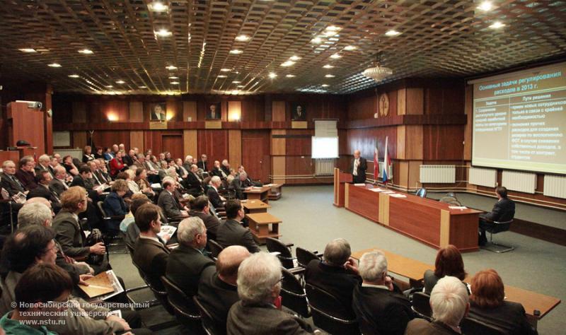 27 февраля состоится заседание Ученого совета НГТУ , фотография: В. Невидимов