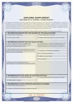 Diploma Supplement