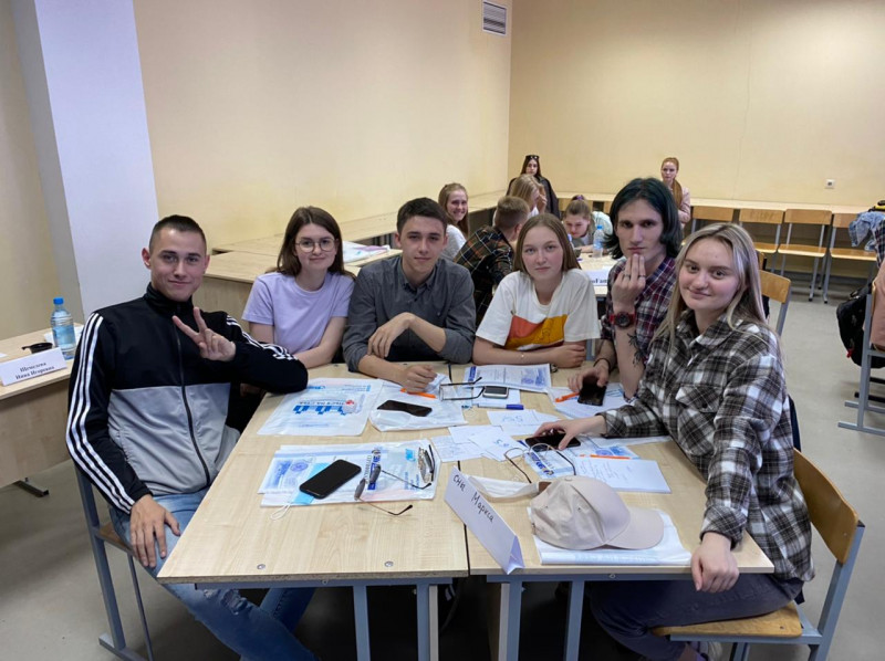 Команда студентов второго курса