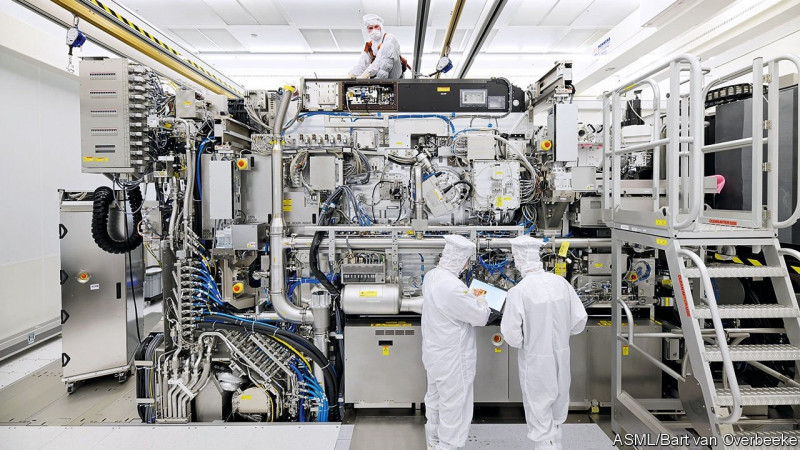 Современный литограф ASML