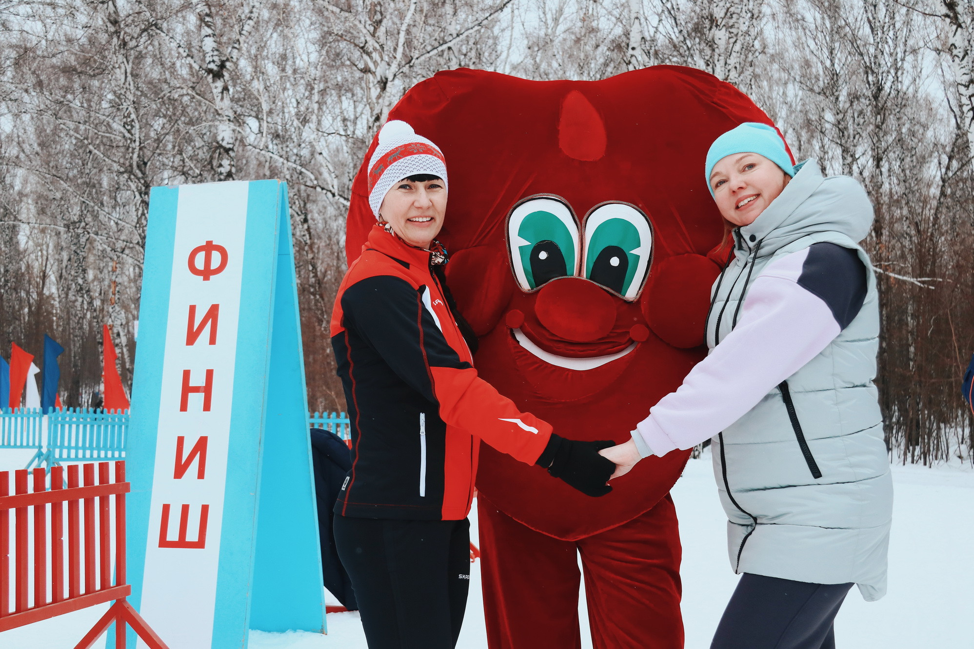 Лыжная база город Ужур