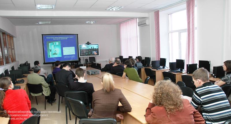 02.04.09    в НГТУ будет организована телевизионная трансляция лекции нобелевского лауреата академика Ж. И. Алфёрова , фотография: В. Невидимов