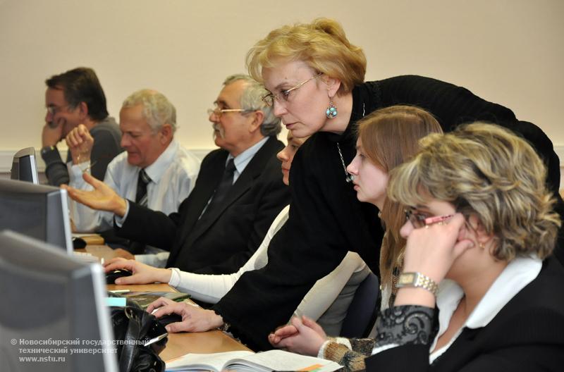 11.12.09 Завершились курсы повышения квалификации «Технология электронного обучения в деятельности преподавателя вуза», фотография: В. Кравченко