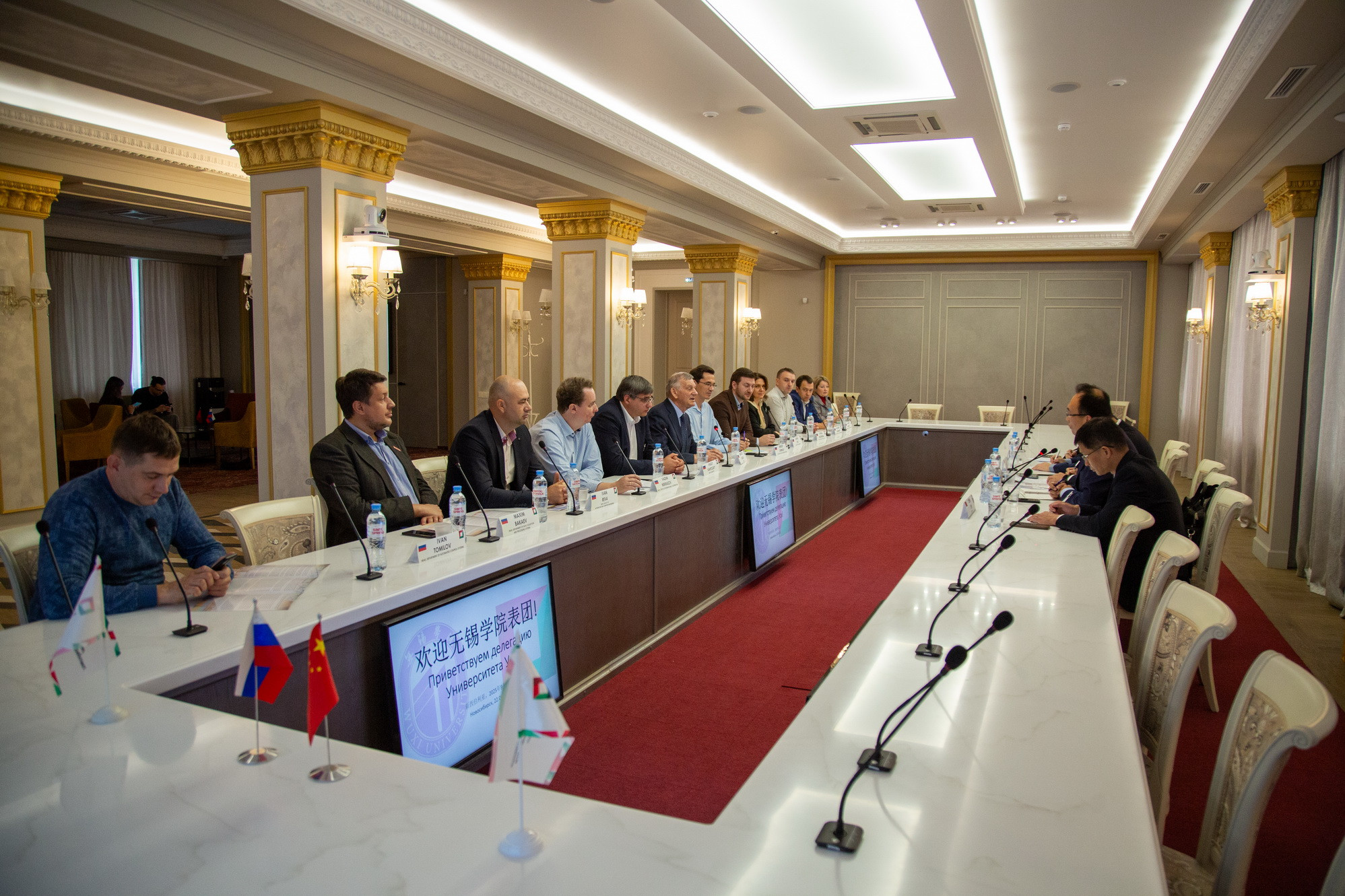 Делегация Университета Уси посетила НГТУ НЭТИ, фотография: А. Непомнящих