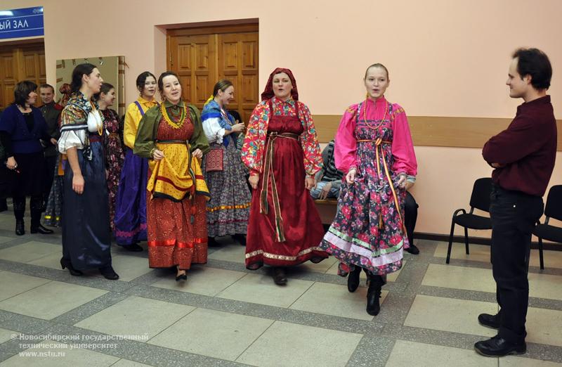 12.01.10 В НГТУ пройдут Зимние городские святки, фотография: В. Кравченко