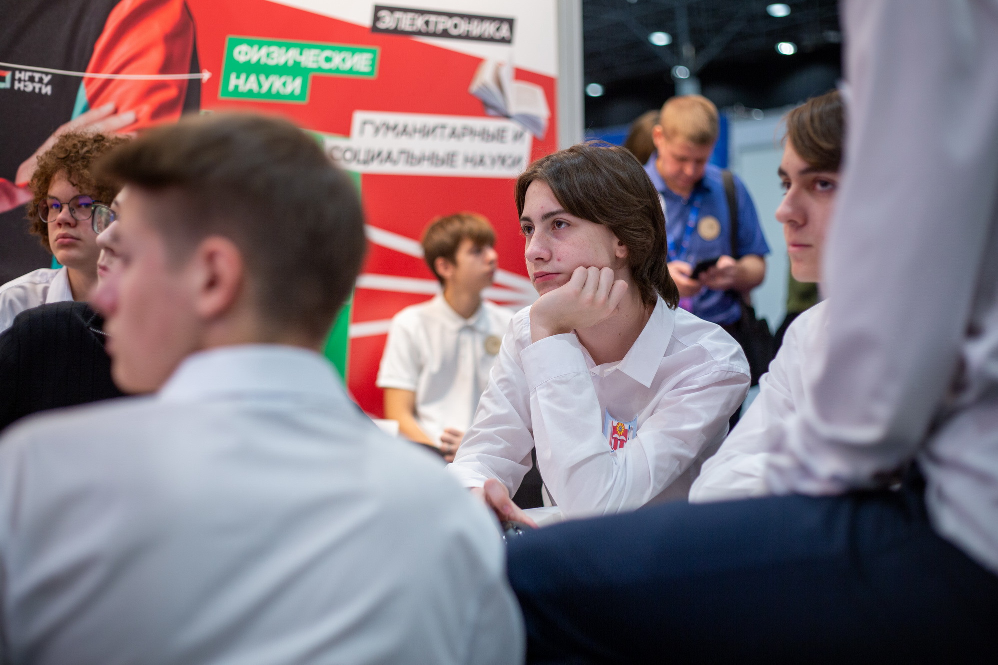 От кино до мегасайенс: НГТУ НЭТИ принял участие в выставке «Учебная Сибирь», фотография: А. Непомнящих