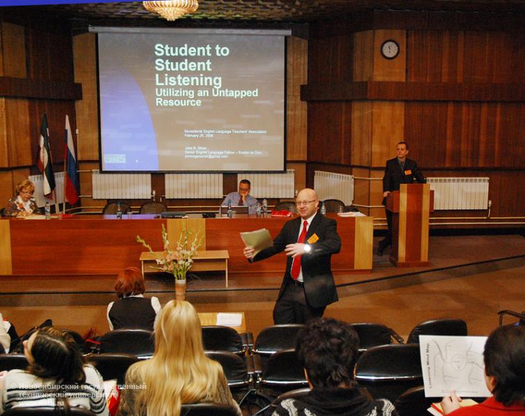 01.03.10     Зимняя методическая школа для преподавателей английского языка в НГТУ, фотография: В. Невидимов