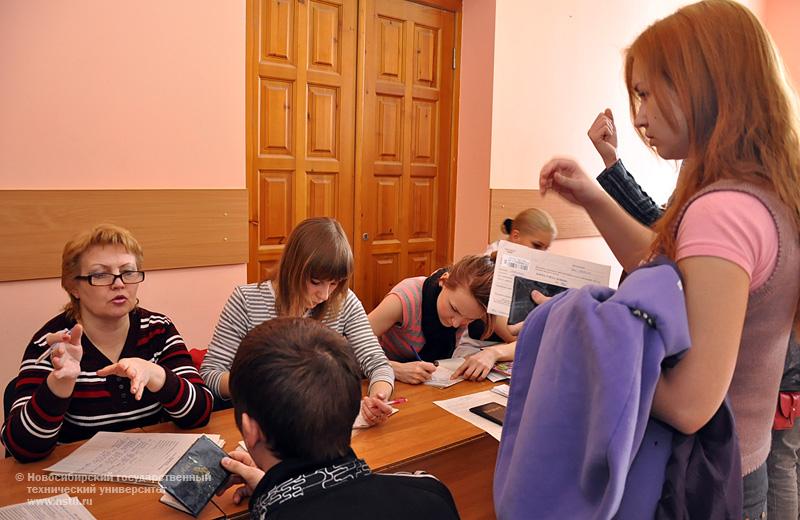 30.03.10 30 и 31 марта в НГТУ пройдет донорская акция, фотография: В. Кравченко