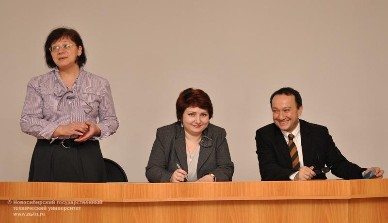 06.04.10 С 6 по 7 апреля НГТУ посетит делегация Университета Евле из Швеции, фотография: В. Невидимов