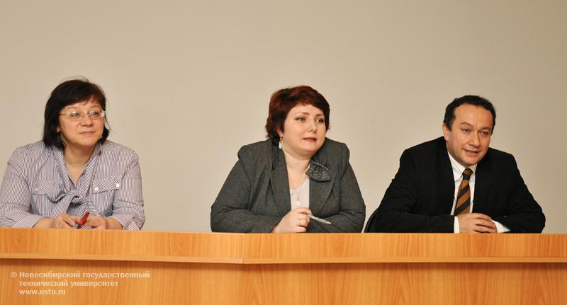 06.04.10 С 6 по 7 апреля НГТУ посетит делегация Университета Евле из Швеции, фотография: В. Невидимов