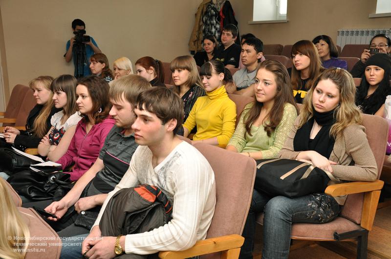 06.04.10 С 6 по 7 апреля НГТУ посетит делегация Университета Евле из Швеции, фотография: В. Невидимов