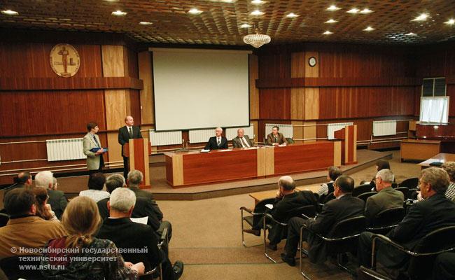 26.05.10       Заседание ученого совета НГТУ, фотография: В. Невидимов