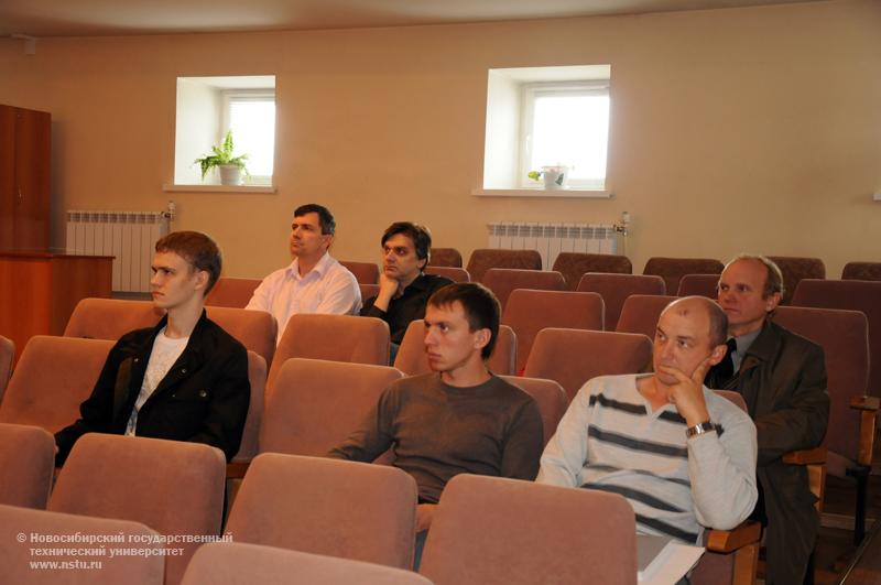 15.09.10     15 сентября в НГТУ пройдет научно-практический семинар «Современные решения эффективного планирования и организации производственных исполнительных систем», фотография: В. Кравченко