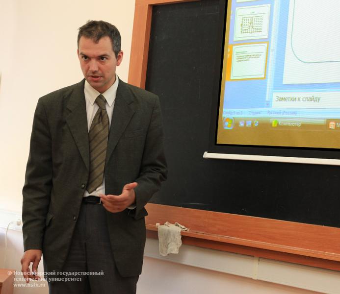 22.09.10 22-24 сентября в НГТУ пройдет X Международная научно-техническая конференция «Актуальные проблемы электронного приборостроения», фотография: В. Невидимов