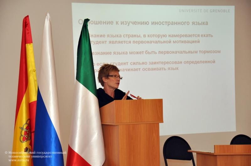 23.09.10 23-24 сентября в НГТУ проходит семинар «Эразмус Мундус: развитие механизмов студенческой мобильности и схем обеспечения их качества», фотография: В. Кравченко