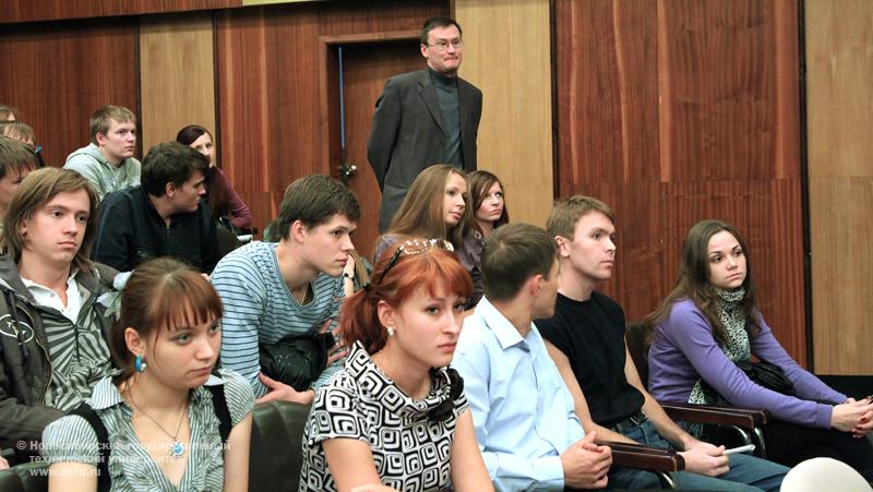 24.09.10 24 сентября в НГТУ пройдут мастер-классы экспертов симпозиума «Инновации как фактор стратегии модернизации», фотография: В. Невидимов