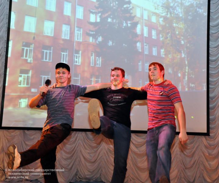 12.10.10 12 октября в НГТУ состоится посвящение в первокурсники факультета прикладной математики и информатики, фотография: В. Кравченко