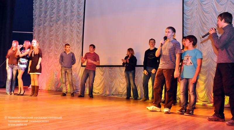 12.10.10 12 октября в НГТУ состоится посвящение в первокурсники факультета прикладной математики и информатики, фотография: В. Кравченко