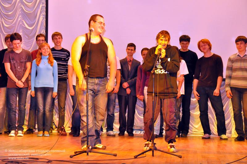 12.10.10 12 октября в НГТУ состоится посвящение в первокурсники факультета прикладной математики и информатики, фотография: В. Кравченко