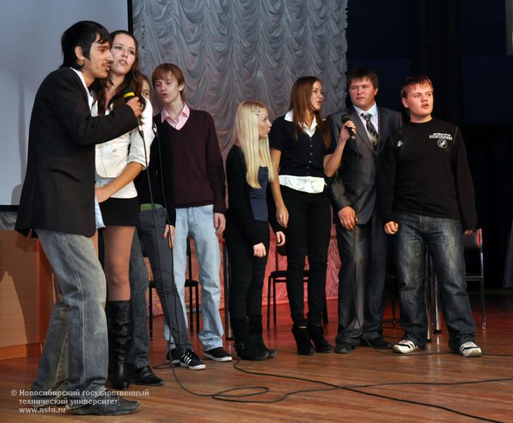 20.10.10 Посвящение в первокурсники ЮФ, фотография: В. Кравченко