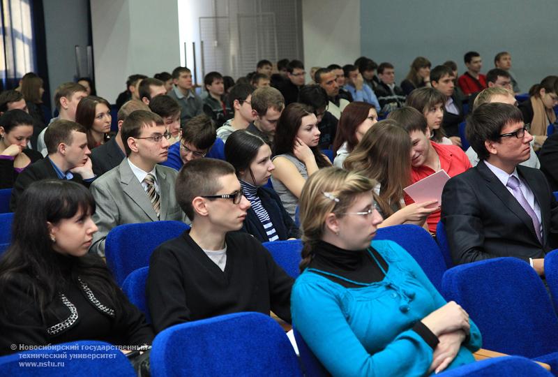 06.12.10 Конференция «Наука. Технологии. Инновации» в НГТУ, фотография: В. Невидимов