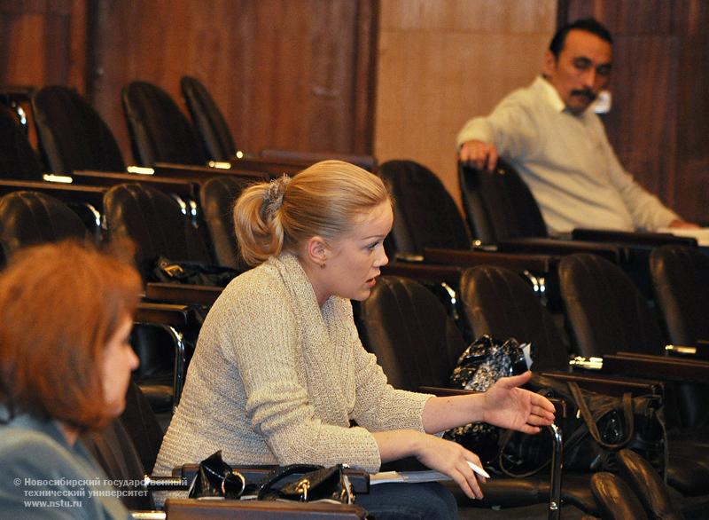 07.12.10 В НГТУ состоится пресс-конференция, посвященная проведению олимпиады школьников «Будущее Сибири», фотография: В. Невидимов