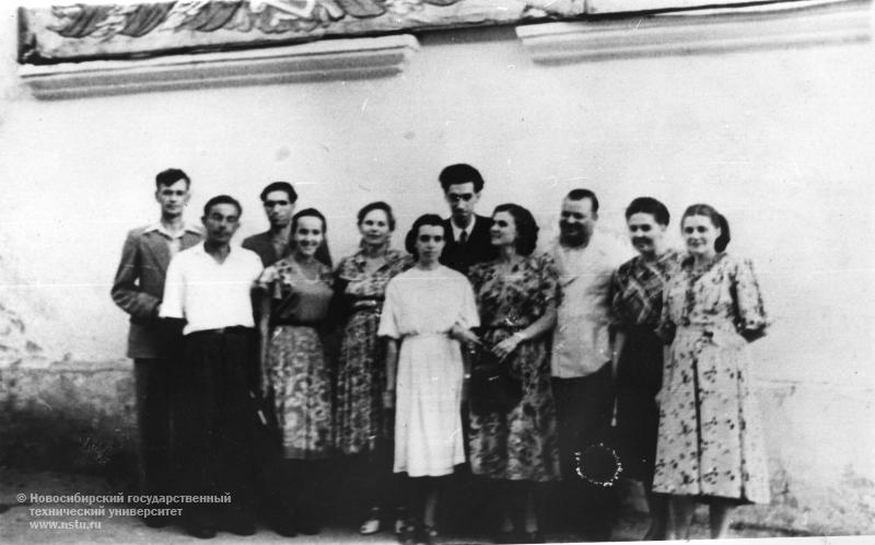 1955 год сотрудники и преподаватели