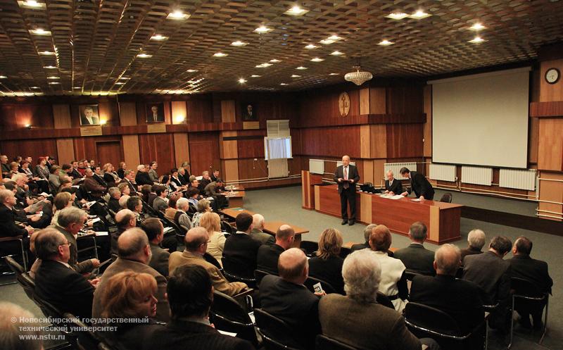 29.12.10 29 декабря состоится заседание ученого совета НГТУ, фотография: В. Невидимов
