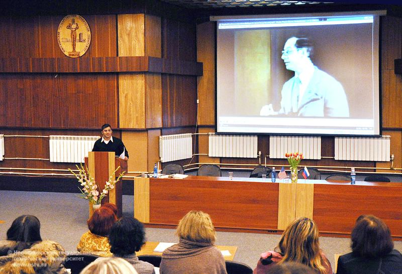 20.01.11 Зимняя методическая школа для преподавателей английского языка в НГТУ, фотография: В. Невидимов