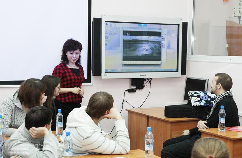 11.02.11 11-12 февраля пройдет зимняя школа Института Конфуция НГТУ, фотография: В. Невидимов