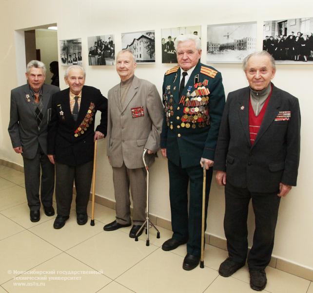 22.02.11 Концерт, посвященный Дню защитника Отечества. Слева направо: М. П. Катков, И. Д. Губенко, И. А. Пашков, В. И. Мащенко, В. В. Сбоев , фотография: В. Невидимов