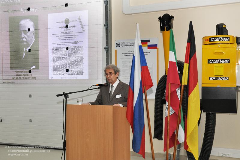 18.03.11 Открытие российско-немецкого научно-образовательного центра «Сварочные технологии» в НГТУ, фотография: В. Невидимов