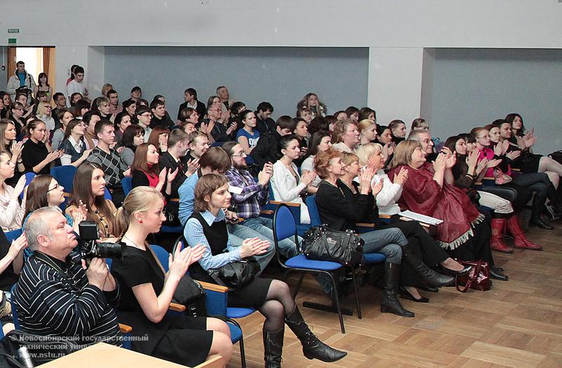 11.03.11 Студенты НГТУ — победители и призеры городского фестиваля «Студенческая весна», фотография: В. Невидимов