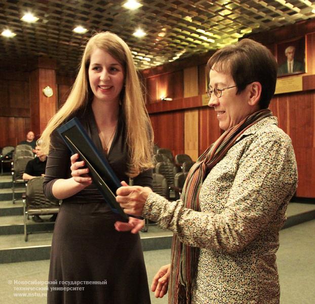 11.05.11 В НГТУ вручили стипендии DAAD молодым ученым, фотография: В. Невидимов