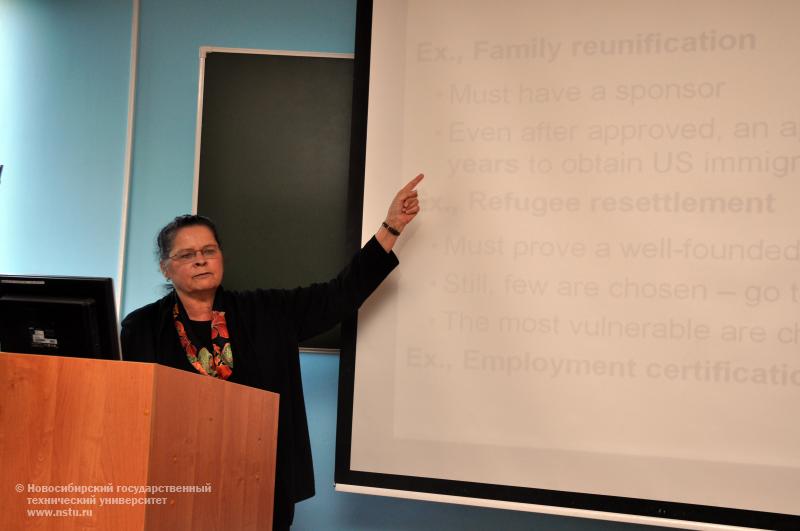 11.10.11 НГТУ выиграл грант международной программы Fulbright Specialist Program, фотография: В. Кравченко