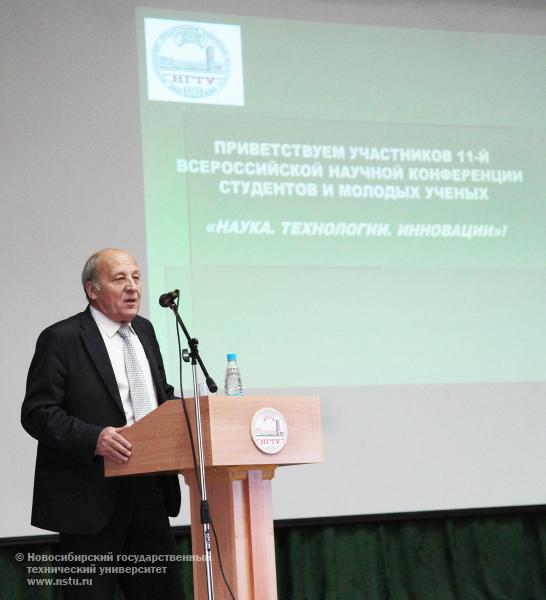 02.12.11 Всероссийская научная конференция молодых ученых «Наука. Технологии. Инновации» , фотография: В. Невидимов