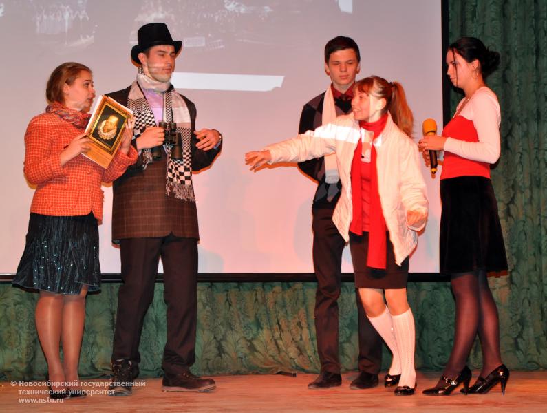 06.12.11 В НГТУ состоялось театрализованное представление на английском языке , фотография: В. Кравченко
