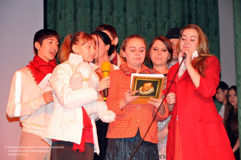 06.12.11 В НГТУ состоялось театрализованное представление на английском языке , фотография: В. Кравченко