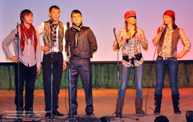 06.12.11 В НГТУ состоялось театрализованное представление на английском языке , фотография: В. Кравченко