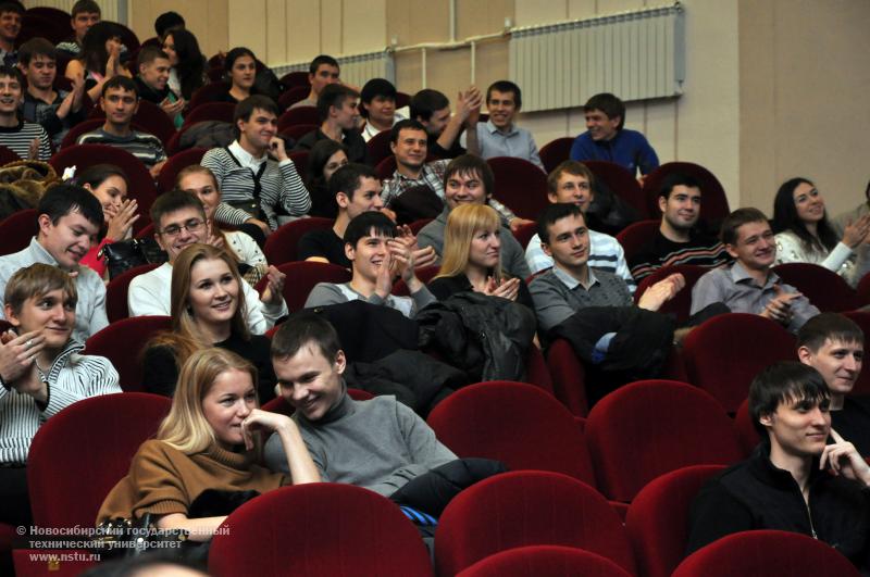 22.12.11 22 декабря в НГТУ состоится празднование Дня энергетика , фотография: В. Кравченко