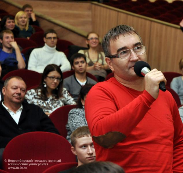 22.12.11 22 декабря в НГТУ состоится празднование Дня энергетика , фотография: В. Кравченко