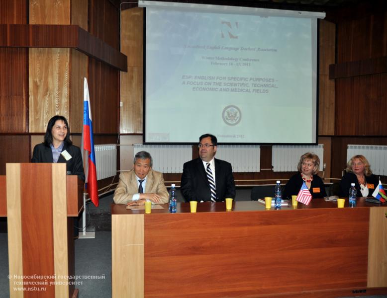 14.02.12 Зимняя методическая школа для преподавателей английского языка в НГТУ , фотография: В. Кравченко