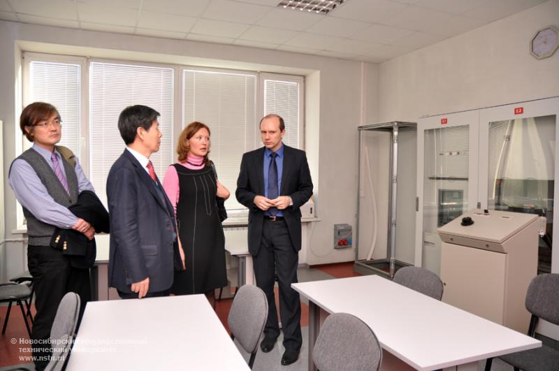 08.02.12 Визит делегации университета Ённам в НГТУ , фотография: В. Кравченко