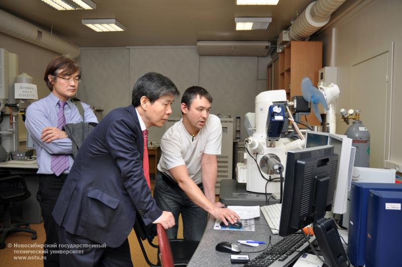 08.02.12 Визит делегации университета Ённам в НГТУ , фотография: В. Кравченко