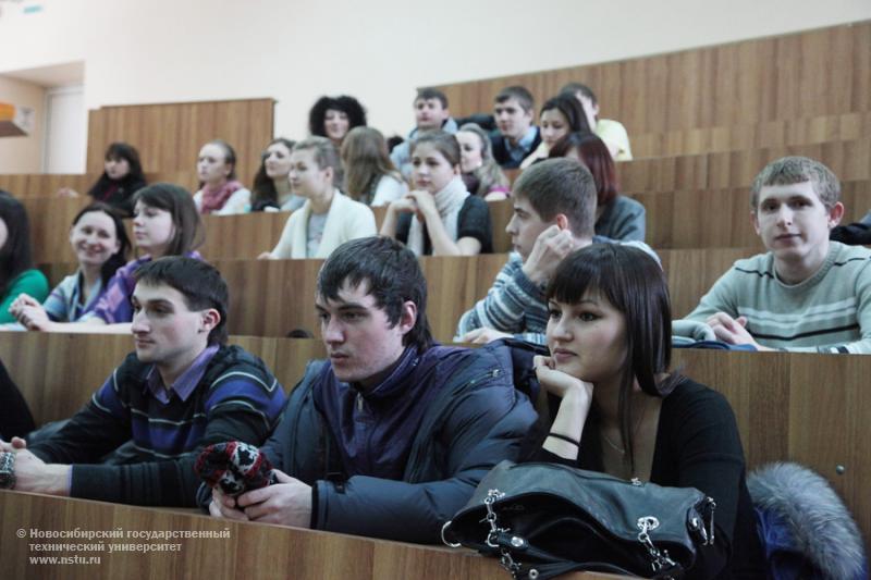 21.02.12 21 февраля в НГТУ состоится встреча с руководством НПО «ЭЛСИБ» ОАО , фотография: В. Невидимов