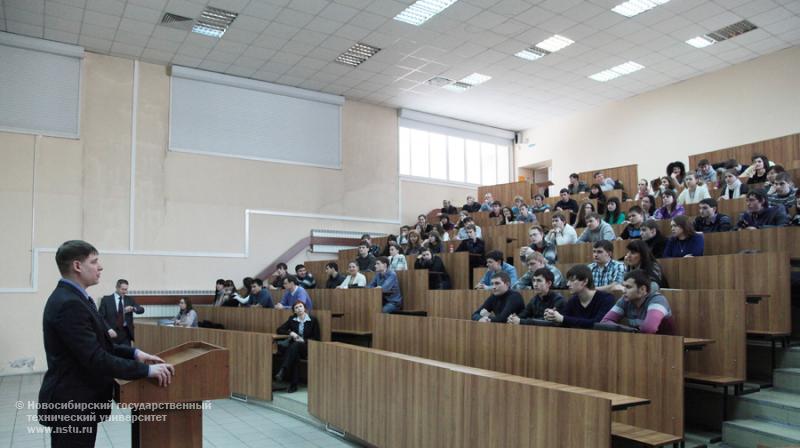 21.02.12 21 февраля в НГТУ состоится встреча с руководством НПО «ЭЛСИБ» ОАО , фотография: В. Невидимов