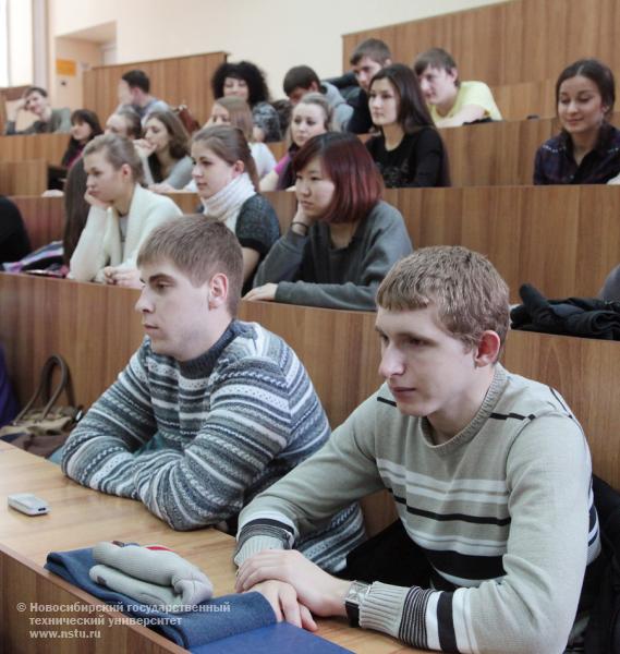 21.02.12 21 февраля в НГТУ состоится встреча с руководством НПО «ЭЛСИБ» ОАО , фотография: В. Невидимов