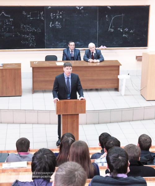 21.02.12 21 февраля в НГТУ состоится встреча с руководством НПО «ЭЛСИБ» ОАО , фотография: В. Невидимов